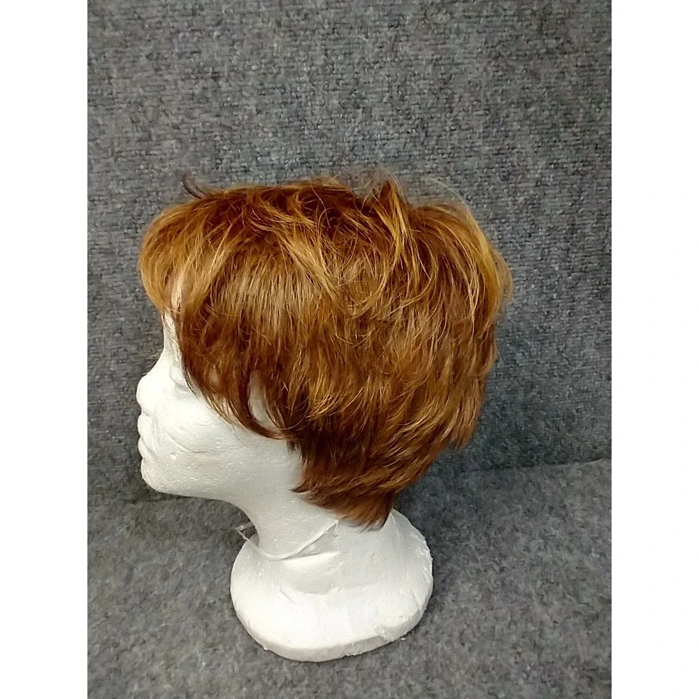 Hairdo Textured Cut Wig Women Average Glazed Cinnamon Red Ginger Pixie R3025S+